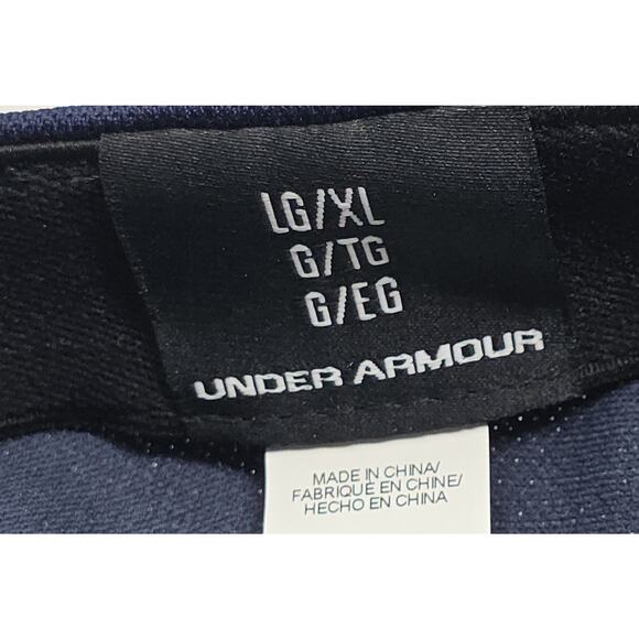 Under Armour Greens At Beaumont Fitted Stretch Black Golf Hat Cap L XL NWT PGA‎ - Picture 13 of 13